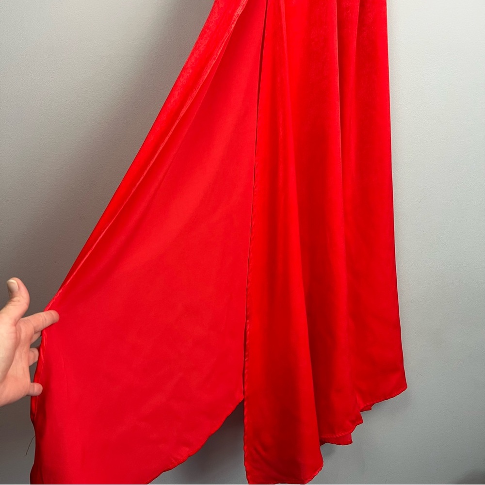 Prettylittlething Extreme Split Strappy Back Maxi… - image 4